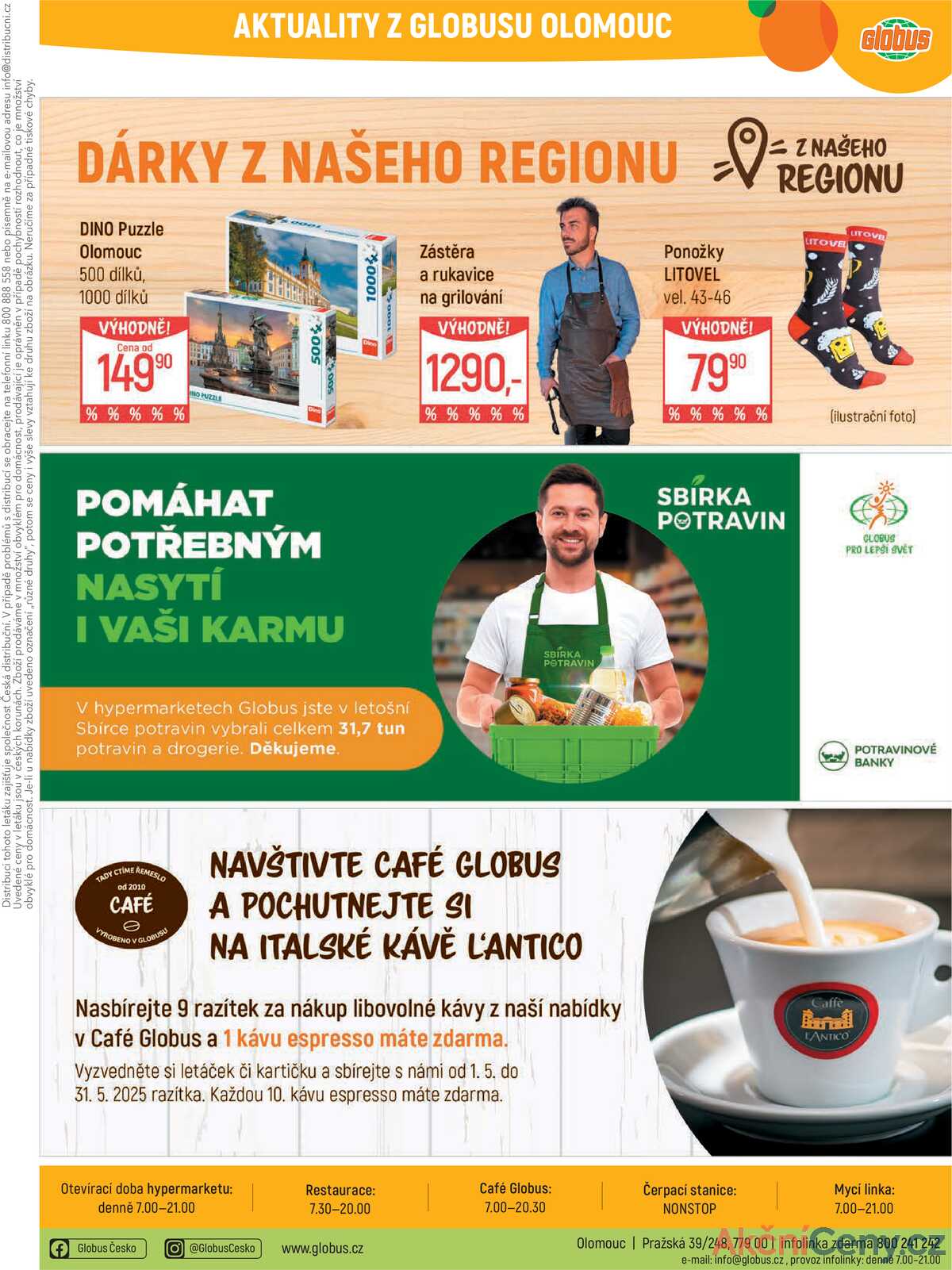 Akční leták Globus 7.5. - 13.5.2025 - Globus Olomouc strana 29