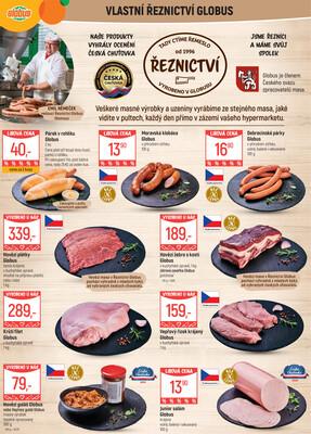 Akční leták Globus 7.5. - 13.5.2025 - Globus Olomouc