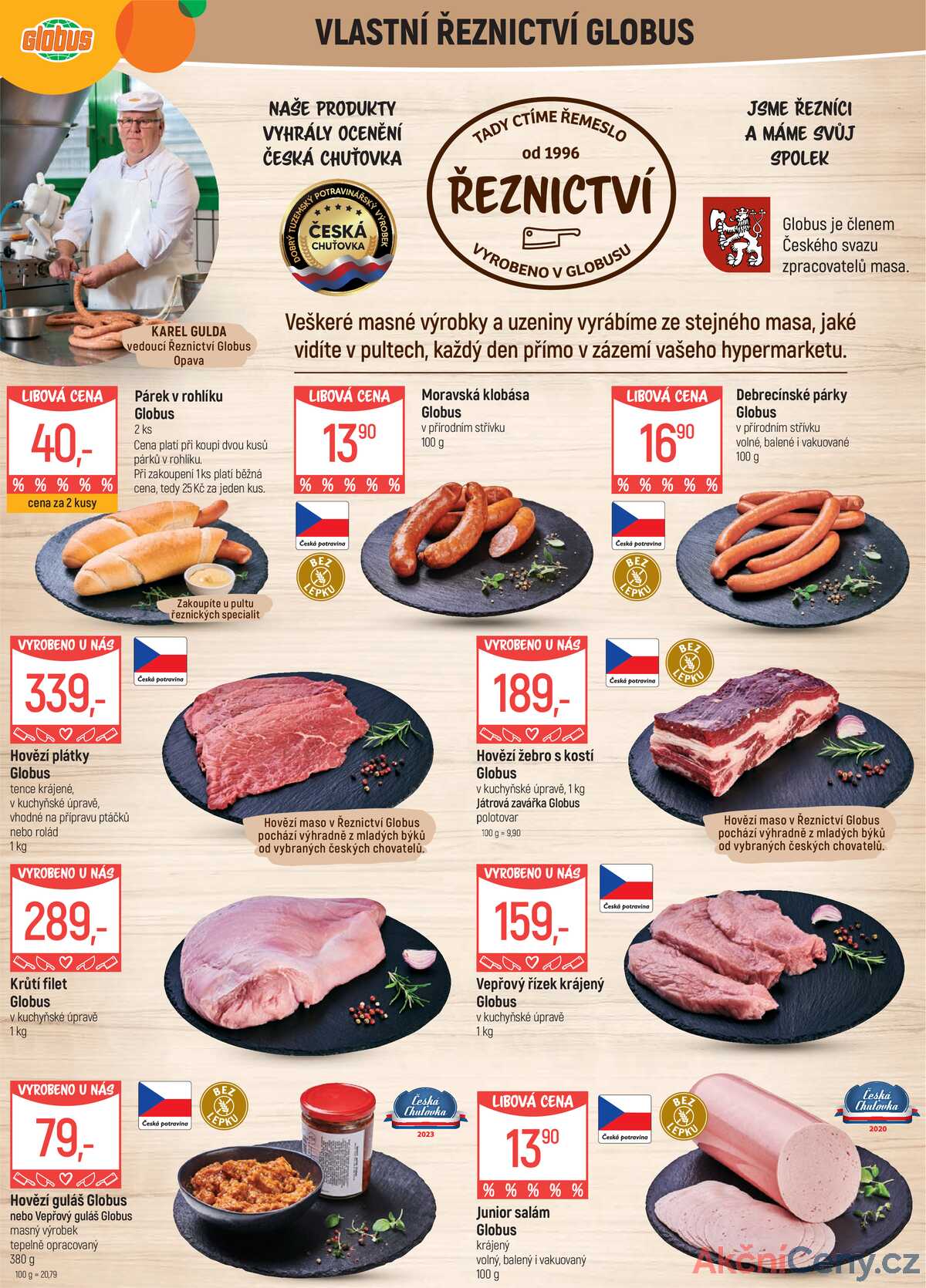 Akční leták Globus 7.5. - 13.5.2025 - Globus Opava strana 4