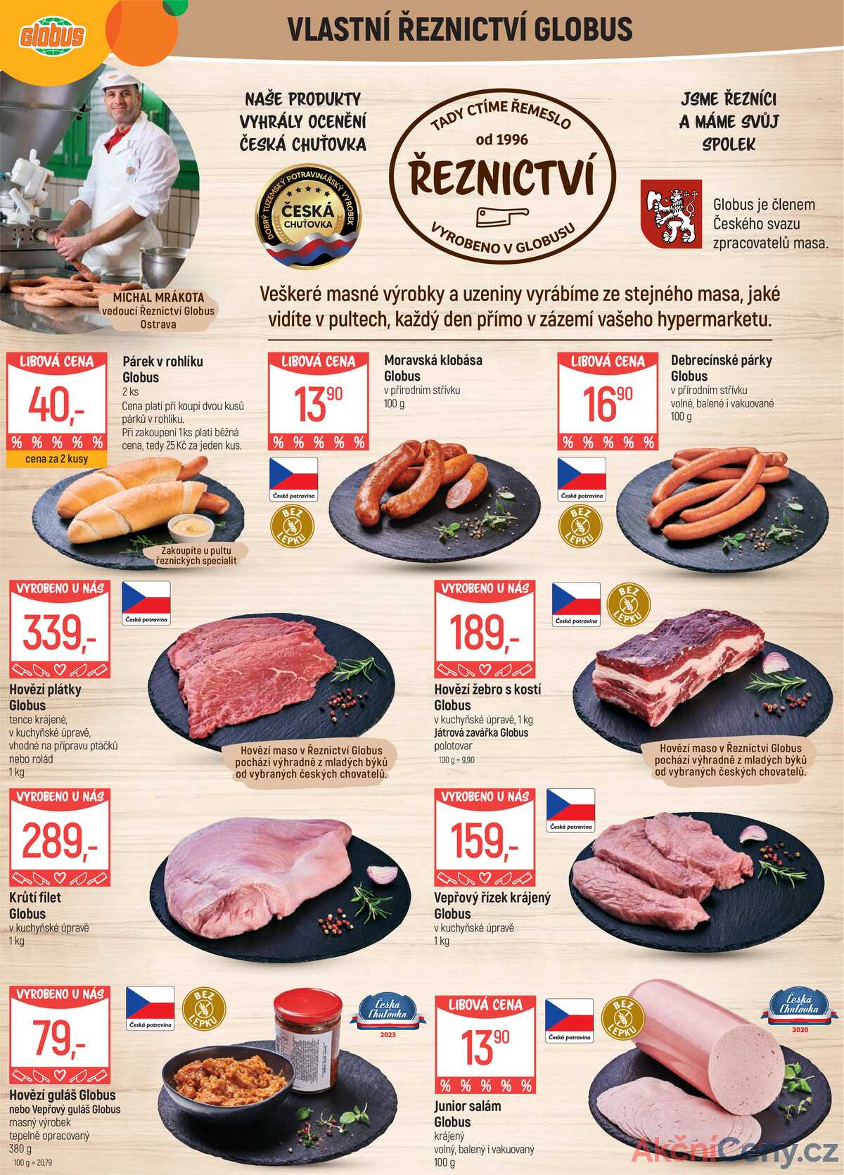 Akční leták Globus 7.5. - 13.5.2025 - Globus Ostrava strana 4