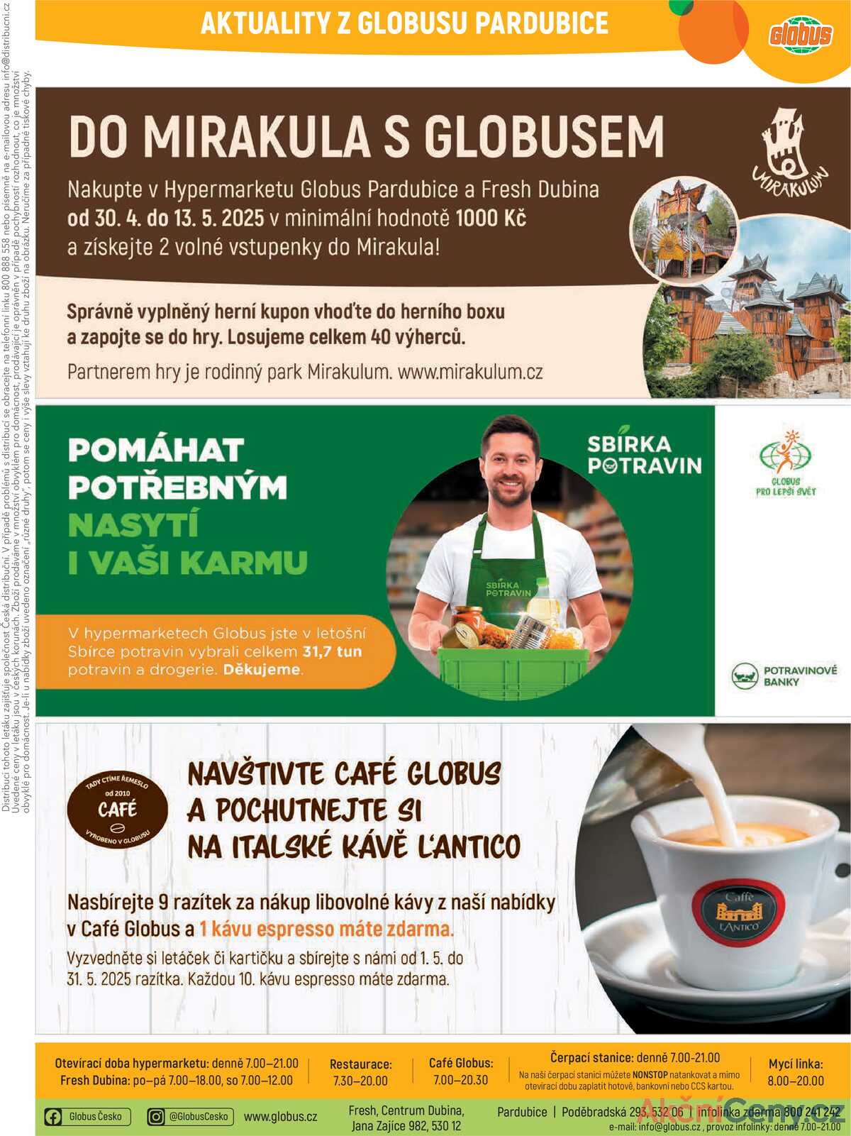 Akční leták Globus 7.5. - 13.5.2025 - Globus Pardubice strana 29