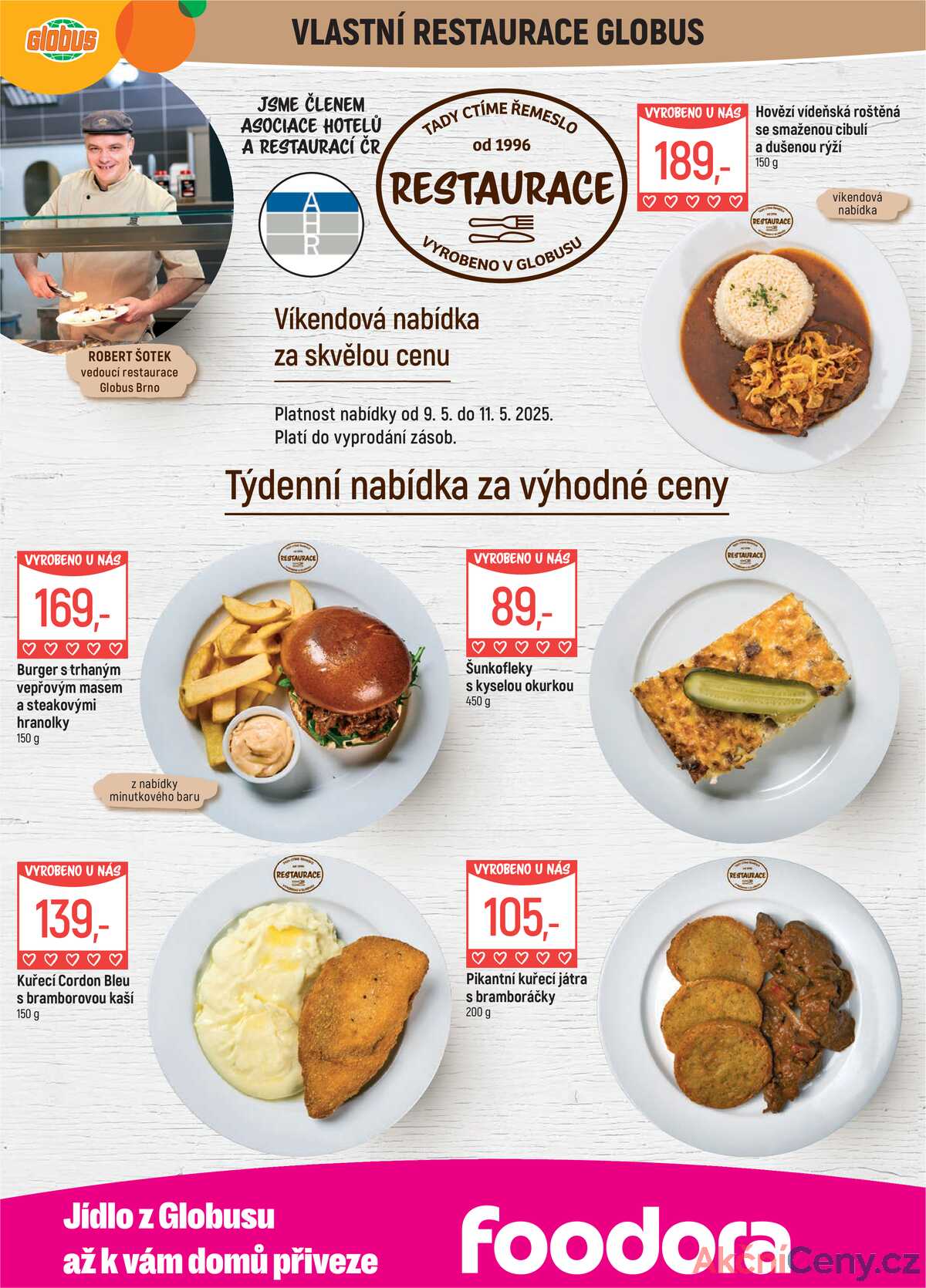 Akční leták Globus 7.5. - 13.5.2025 - Globus Brno Ivanovice strana 6