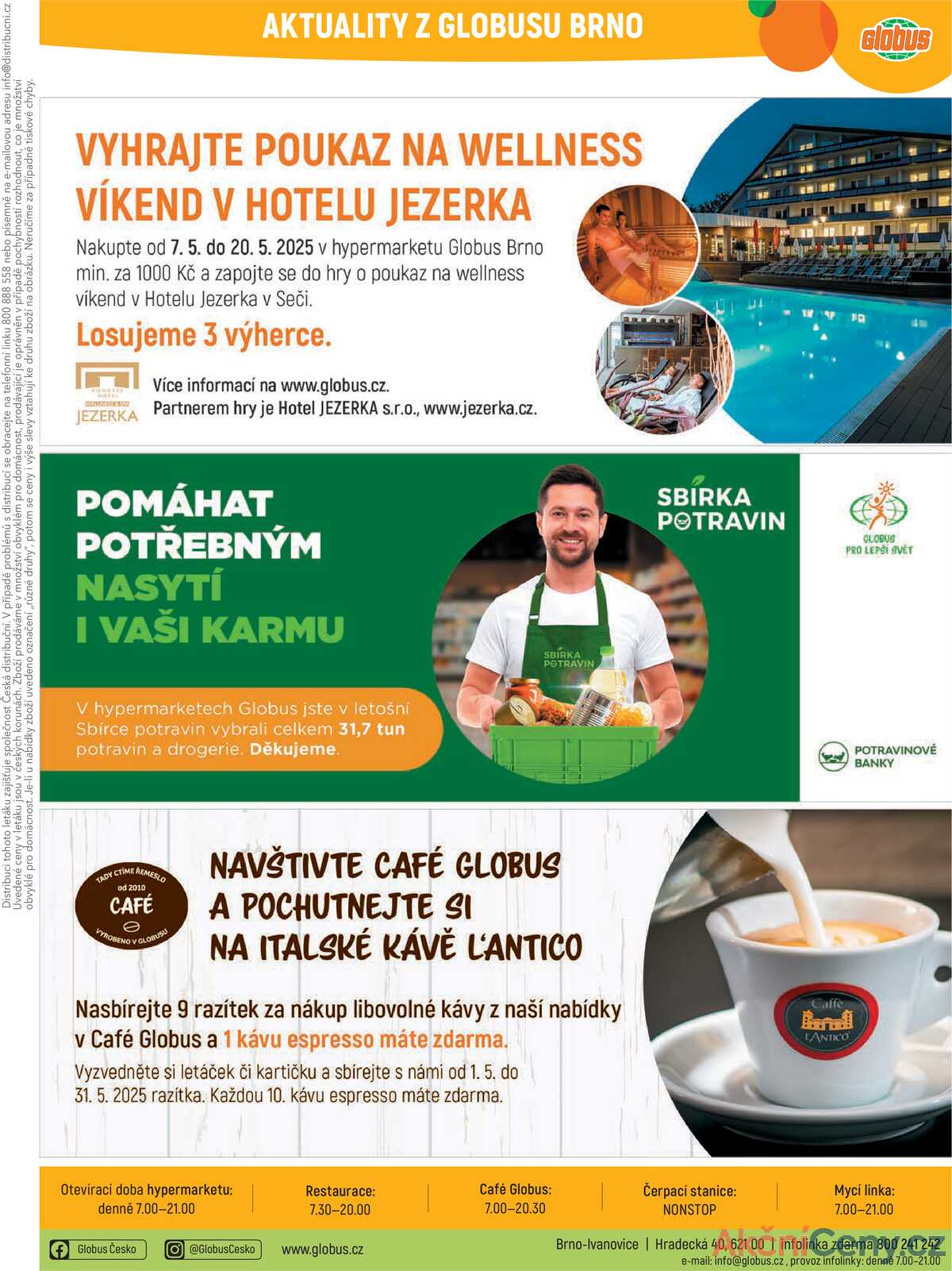 Akční leták Globus 7.5. - 13.5.2025 - Globus Brno Ivanovice strana 29