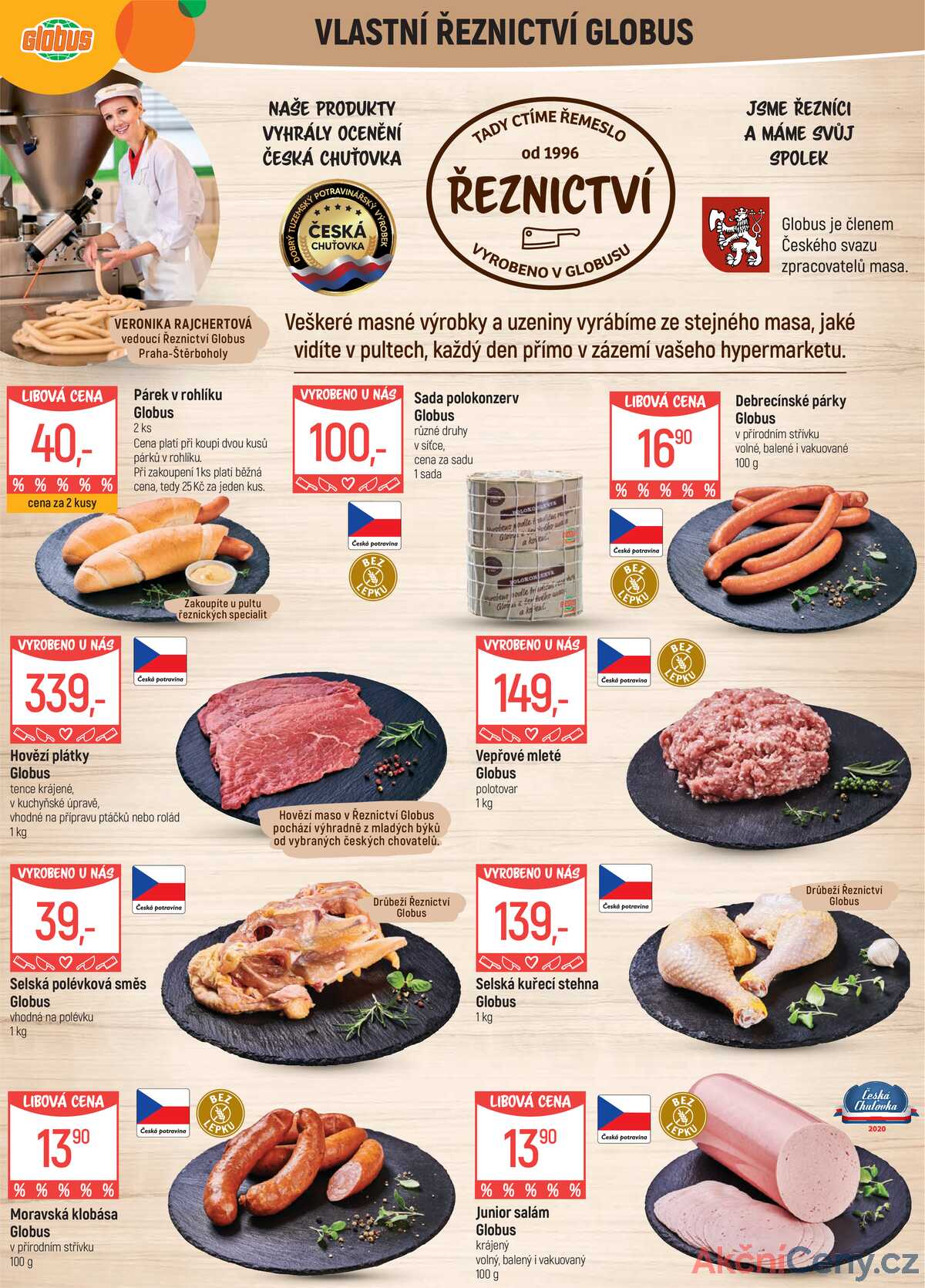 Akční leták Globus 7.5. - 13.5.2025 - Globus Praha - Štěrboholy strana 4