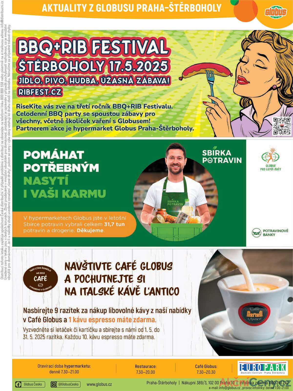 Akční leták Globus 7.5. - 13.5.2025 - Globus Praha - Štěrboholy strana 29
