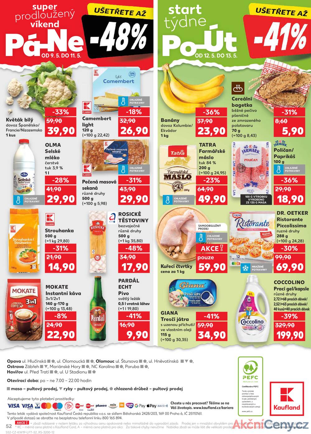 Leták Kaufland - Kaufland 7.5. - 13.5. - Kaufland - Ostrava - Zábřeh - strana 52