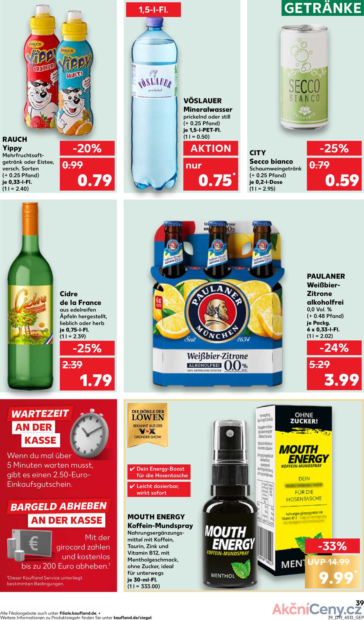 Leták Kaufland Německo 8.5.-14.5.2025 strana 39