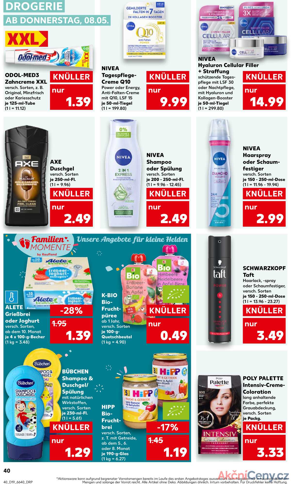 Leták Kaufland Německo 8.5.-14.5.2025 strana 40