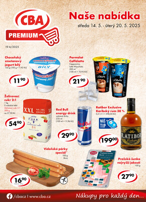 CBA Premium od 14.5. do 25.5.2025
