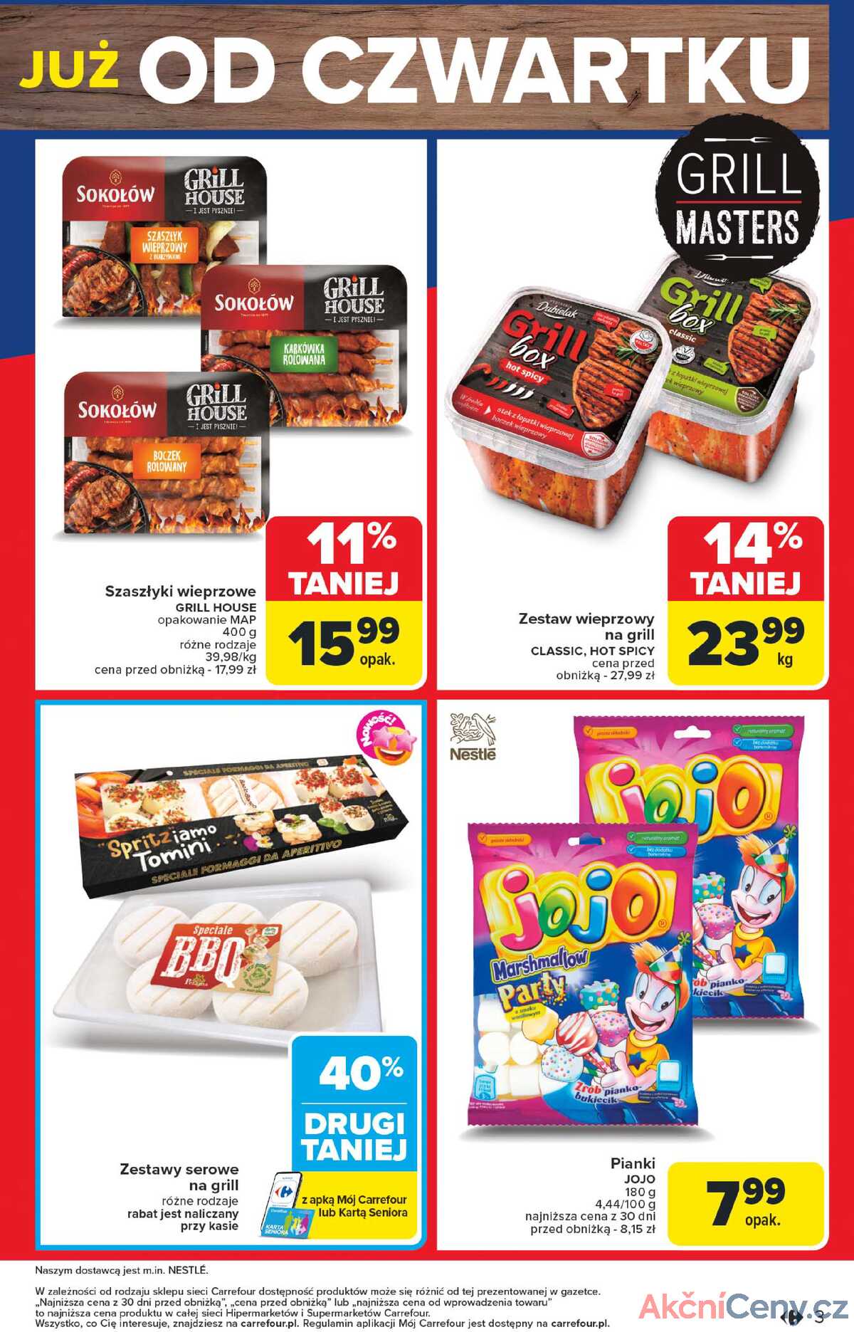 Leták Carrefour Polsko 8.5.-10.5.2025 - Víkendové promo akce od čtvrtka strana 3