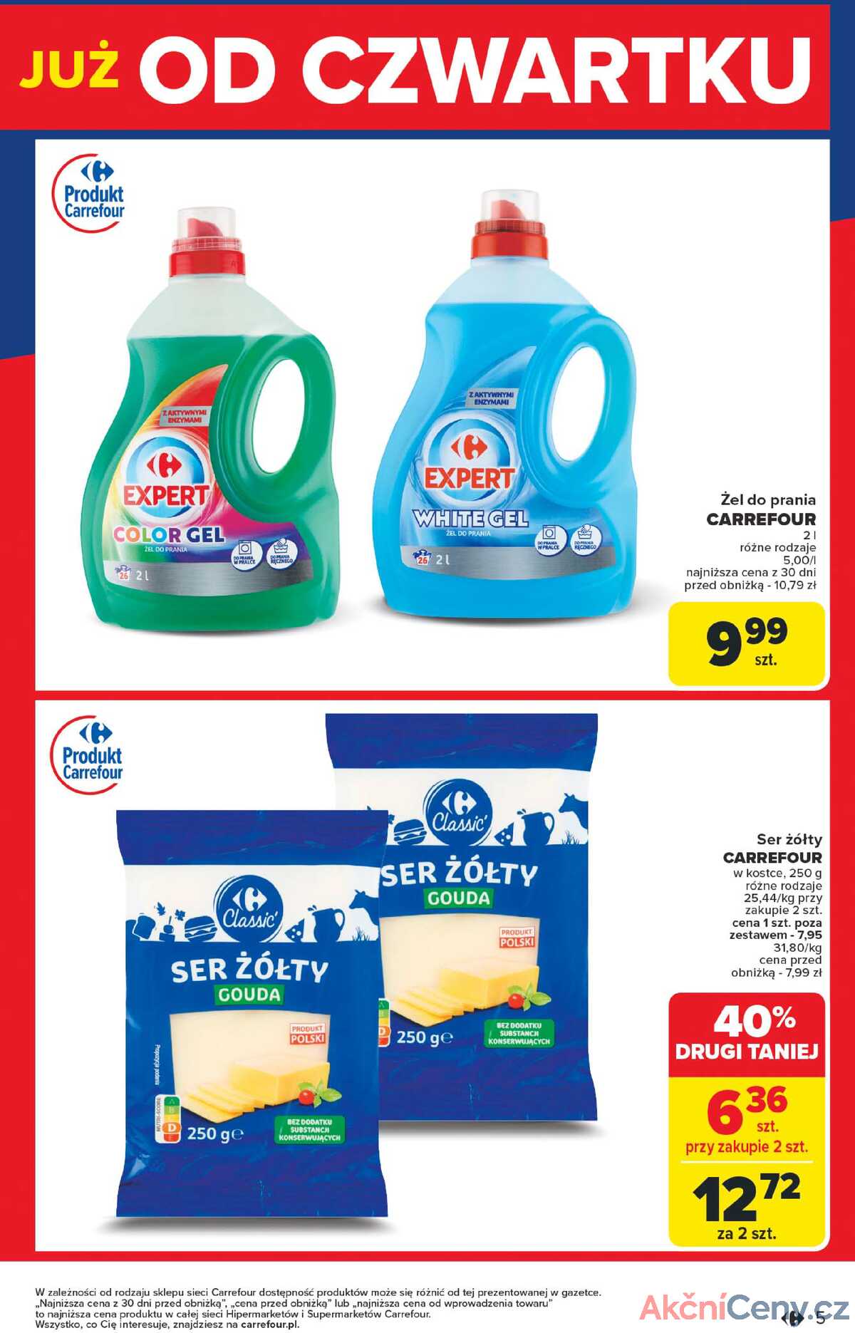 Leták Carrefour Polsko 8.5.-10.5.2025 - Víkendové promo akce od čtvrtka strana 5