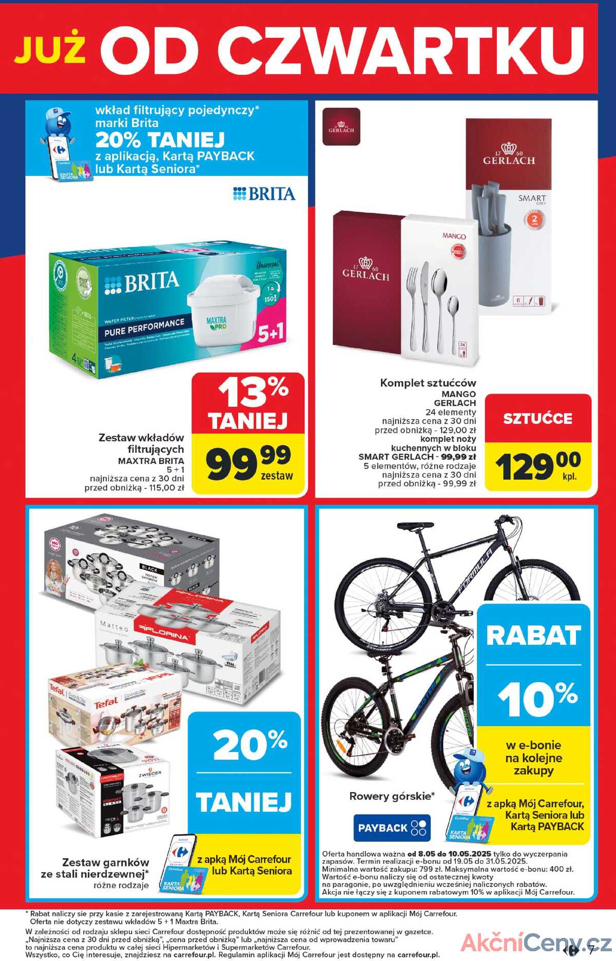 Leták Carrefour Polsko 8.5.-10.5.2025 - Víkendové promo akce od čtvrtka strana 7