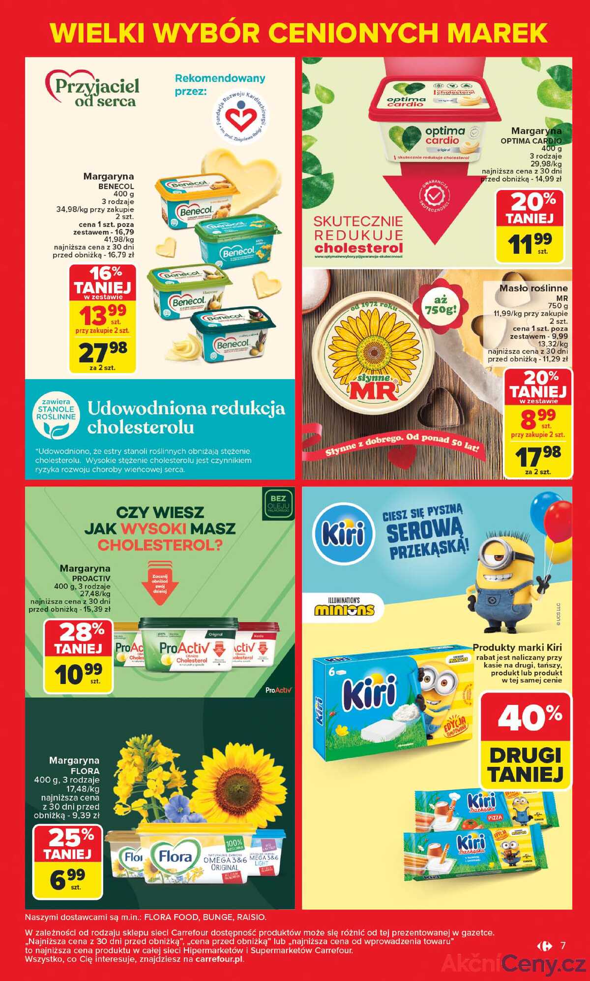 Leták Carrefour Polsko 5.5.-17.5.2025 - Známé značky, výhodné ceny strana 7