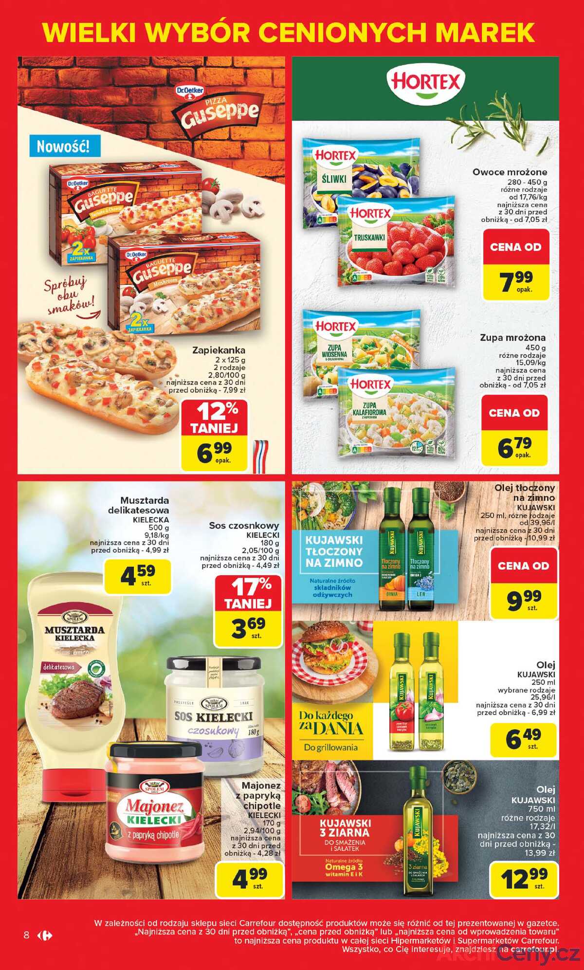 Leták Carrefour Polsko 5.5.-17.5.2025 - Známé značky, výhodné ceny strana 8