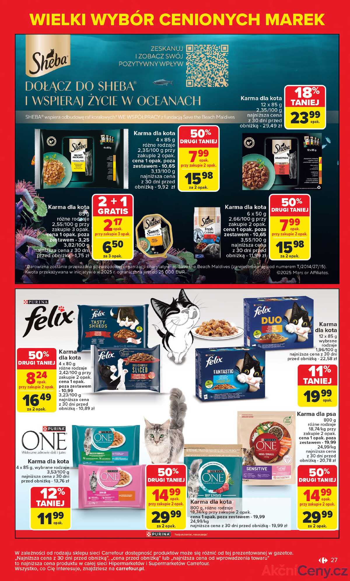 Leták Carrefour Polsko 5.5.-17.5.2025 - Známé značky, výhodné ceny strana 27