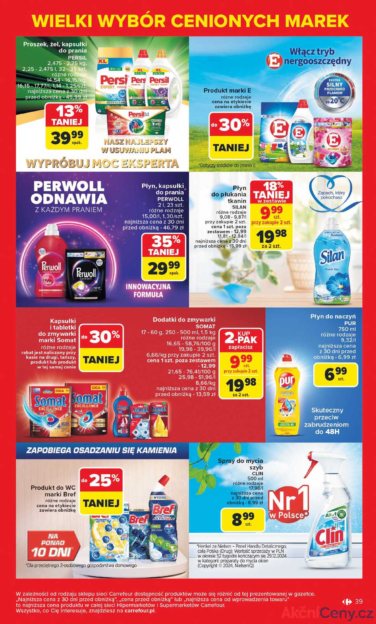 Leták Carrefour Polsko 5.5.-17.5.2025 - Známé značky, výhodné ceny strana 39