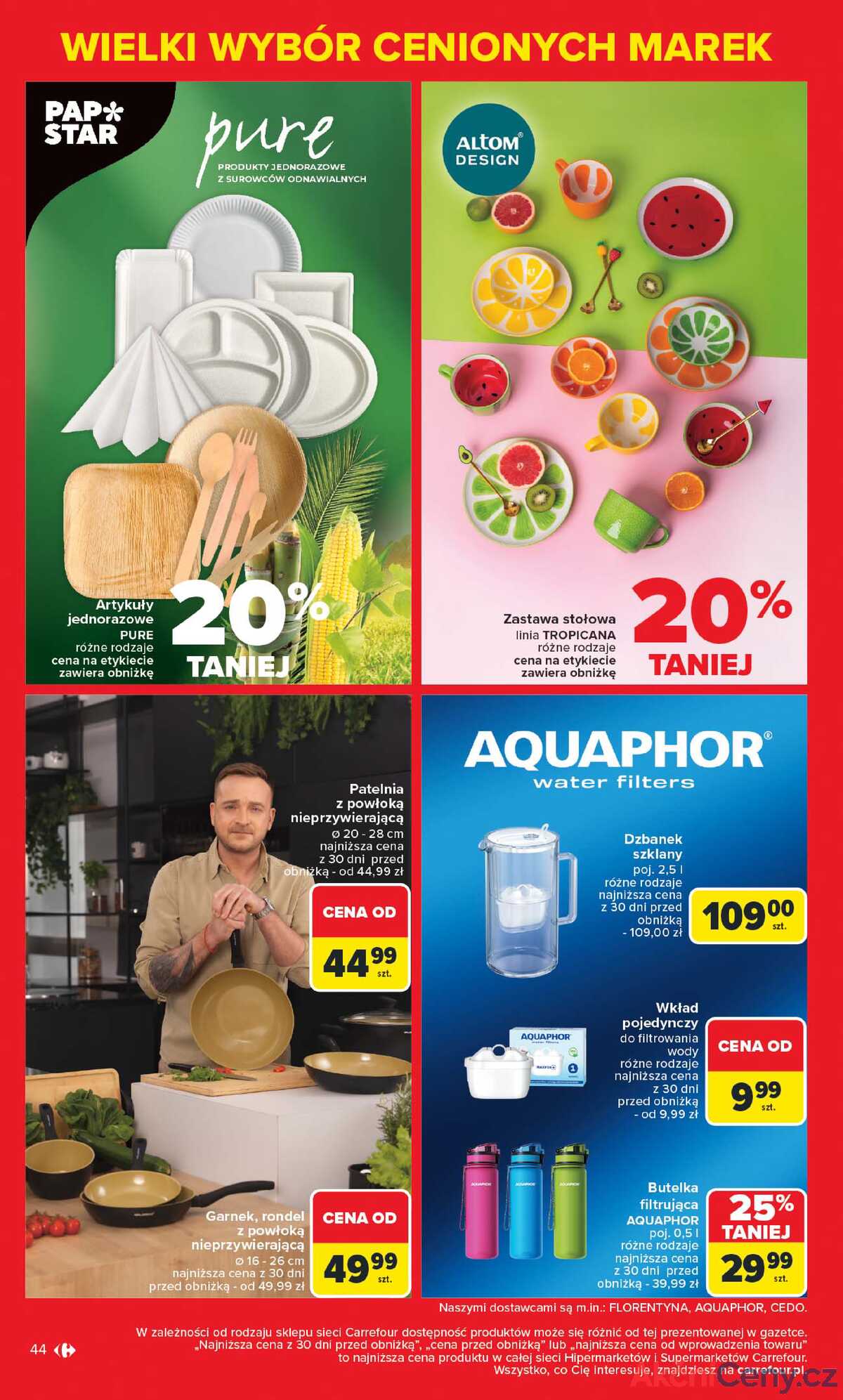 Leták Carrefour Polsko 5.5.-17.5.2025 - Známé značky, výhodné ceny strana 44