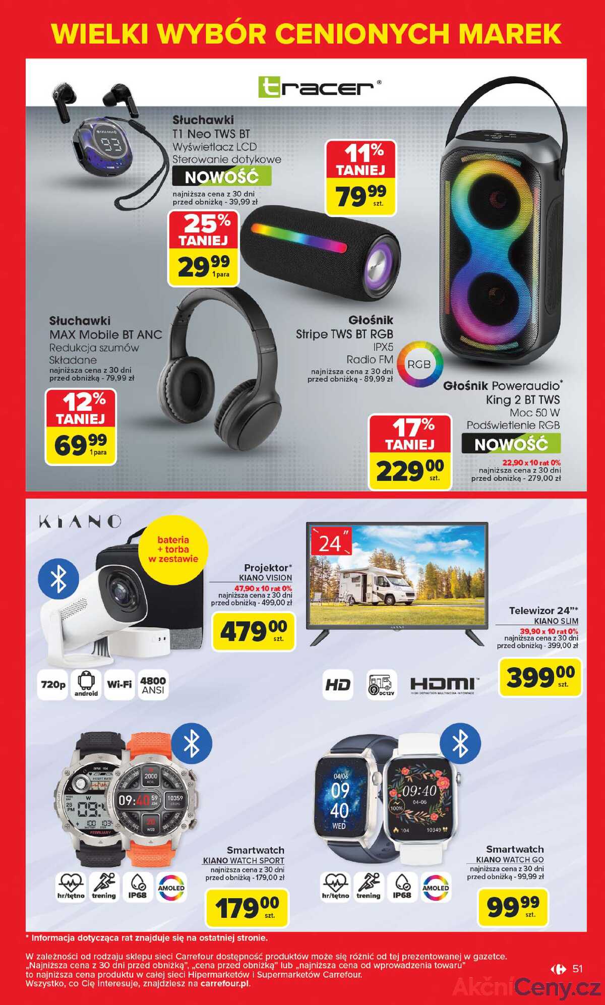 Leták Carrefour Polsko 5.5.-17.5.2025 - Známé značky, výhodné ceny strana 51