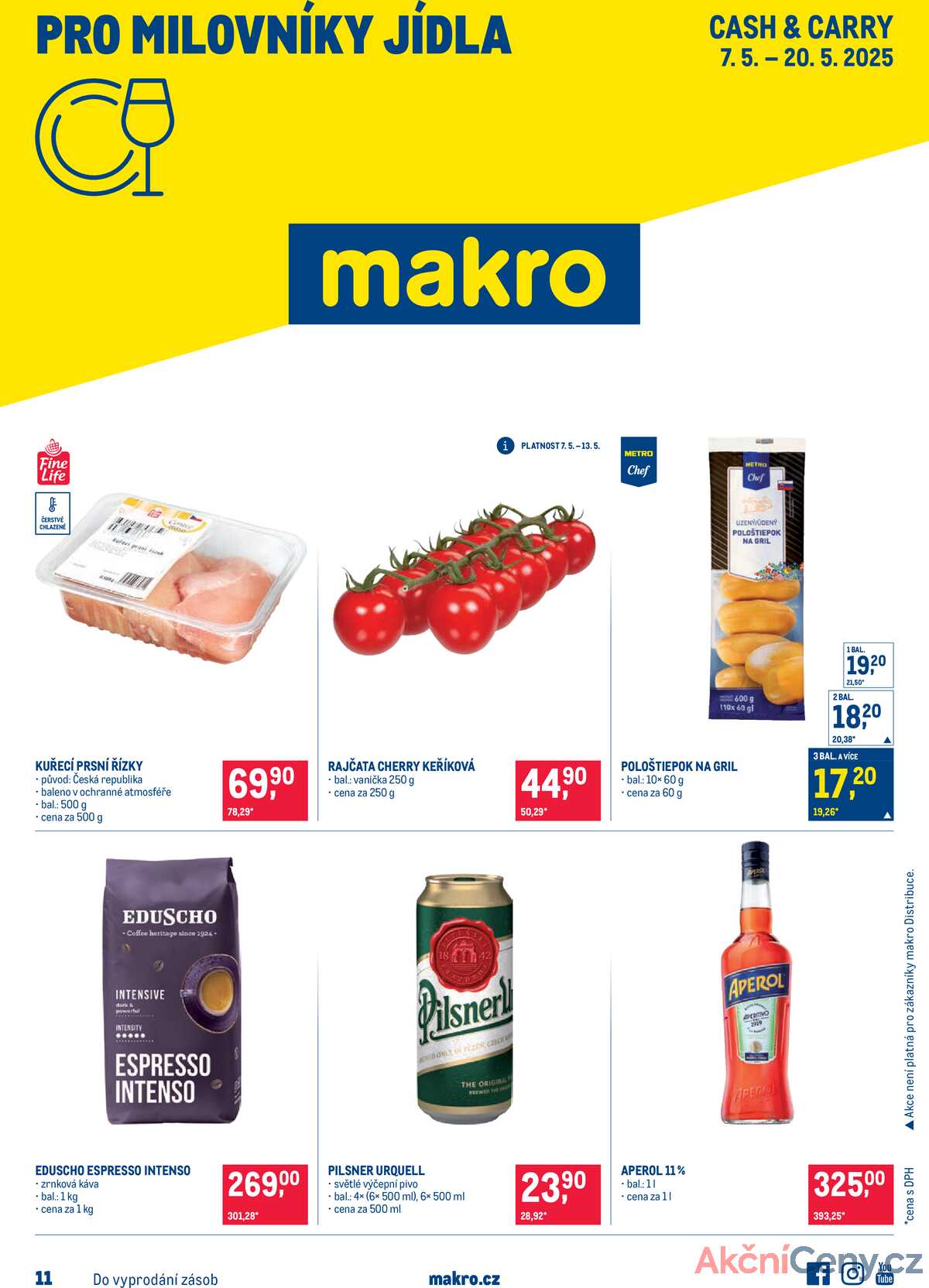 Makro Pro milovníky jídla do 20.5. strana 1
