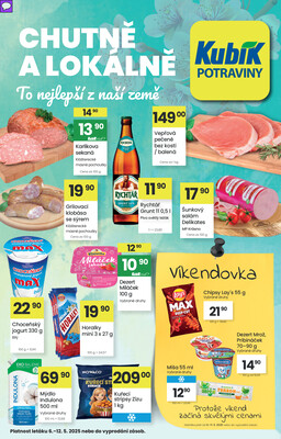Kubík potraviny letáky