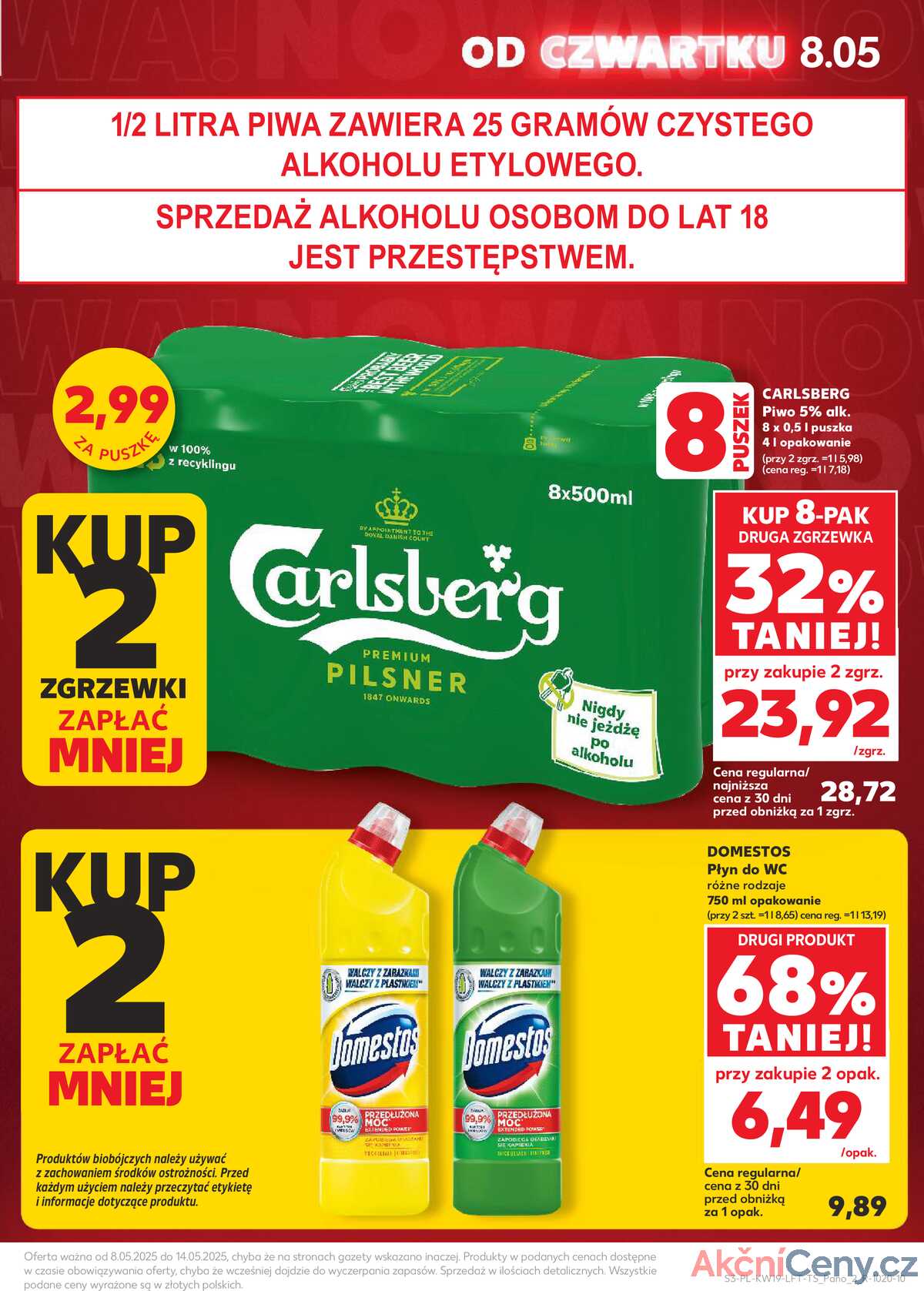 Leták Kaufland Polsko 8.5.-14.5.2025 - Noviny týdne strana 3