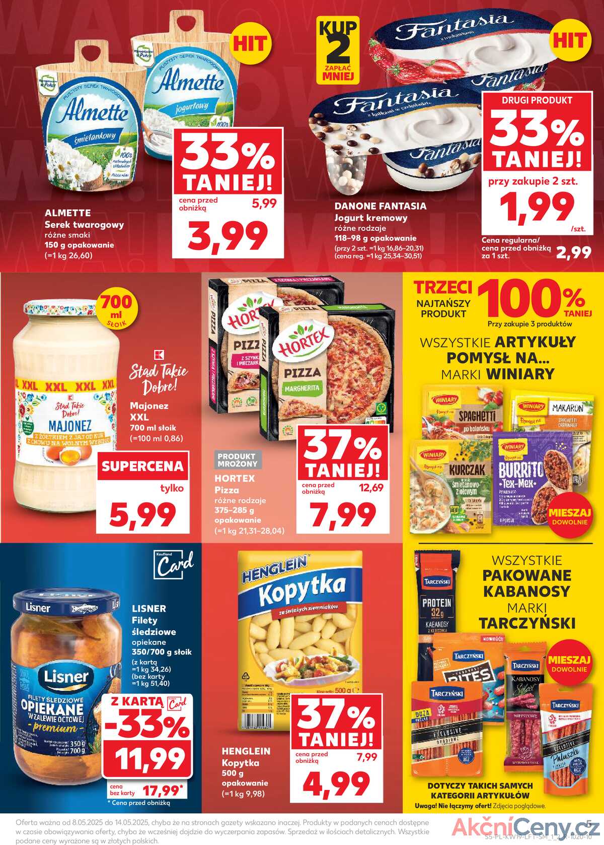 Leták Kaufland Polsko 8.5.-14.5.2025 - Noviny týdne strana 5