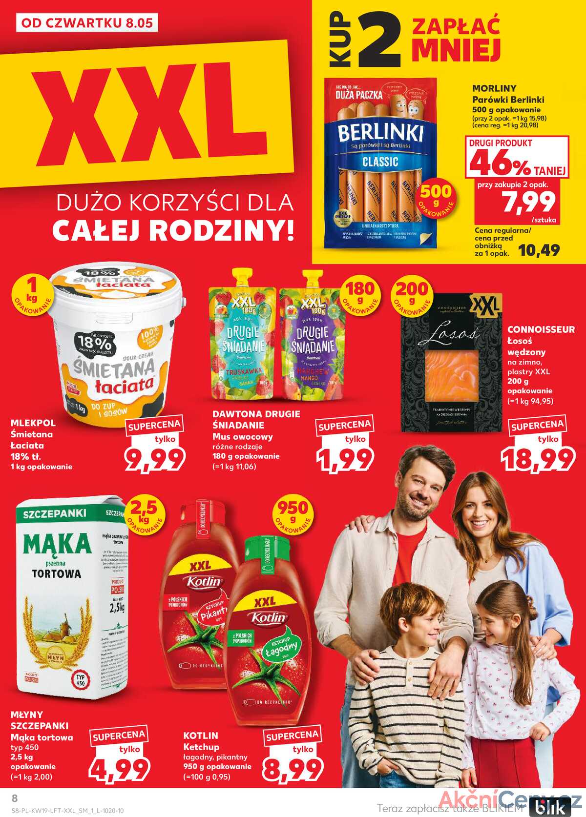 Leták Kaufland Polsko 8.5.-14.5.2025 - Noviny týdne strana 8