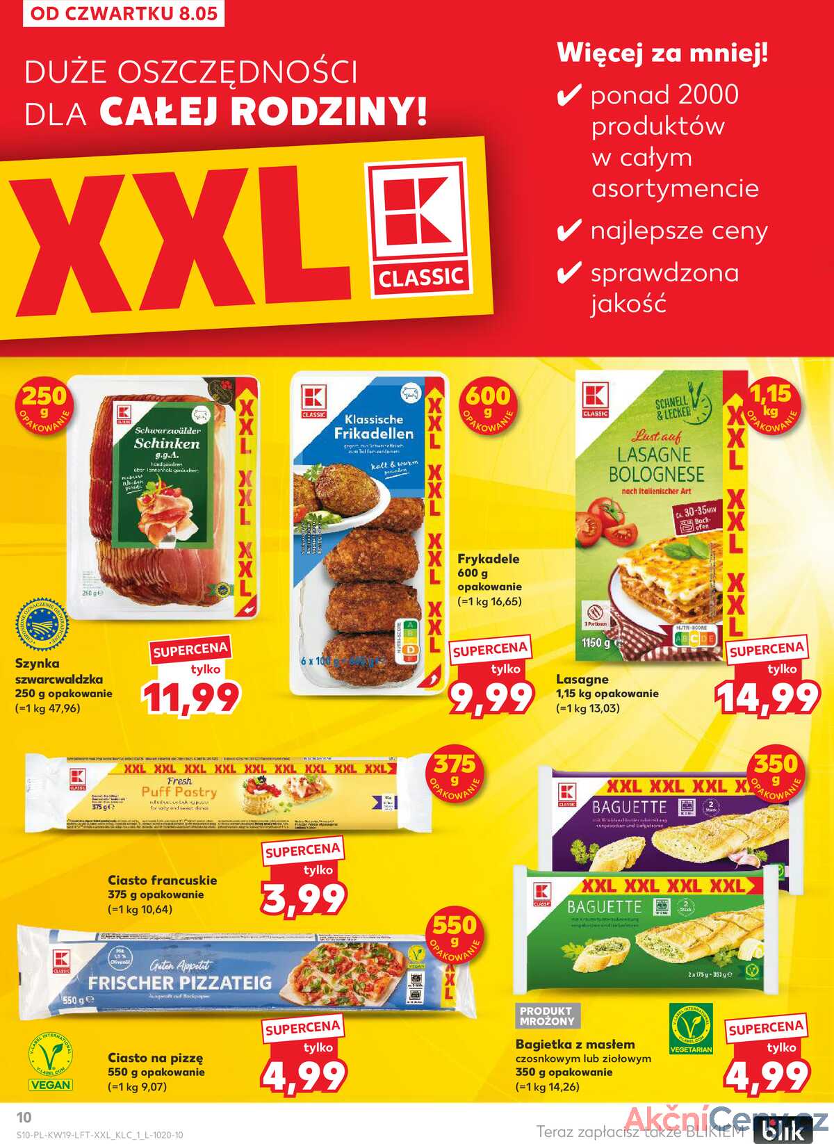 Leták Kaufland Polsko 8.5.-14.5.2025 - Noviny týdne strana 10