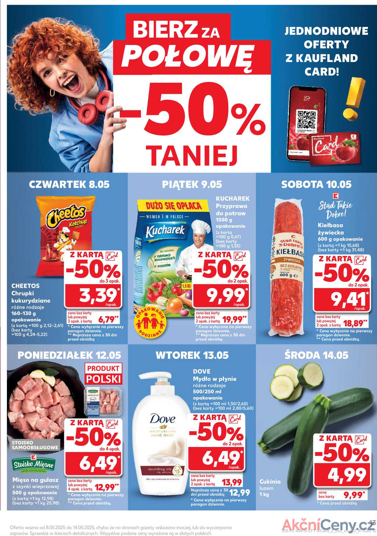 Leták Kaufland Polsko 8.5.-14.5.2025 - Noviny týdne strana 13