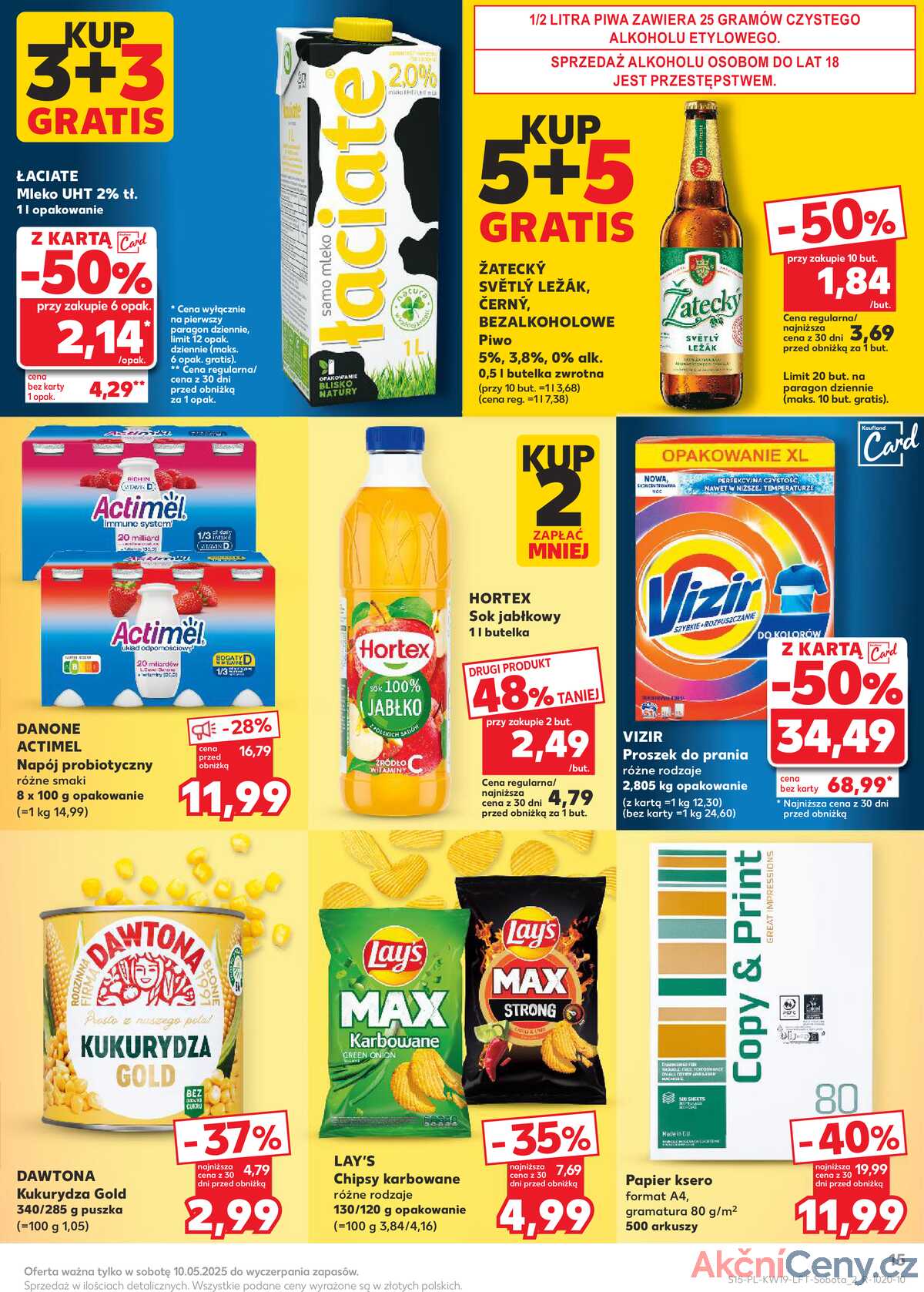 Leták Kaufland Polsko 8.5.-14.5.2025 - Noviny týdne strana 15