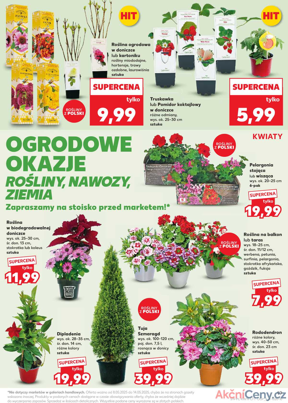 Leták Kaufland Polsko 8.5.-14.5.2025 - Noviny týdne strana 19