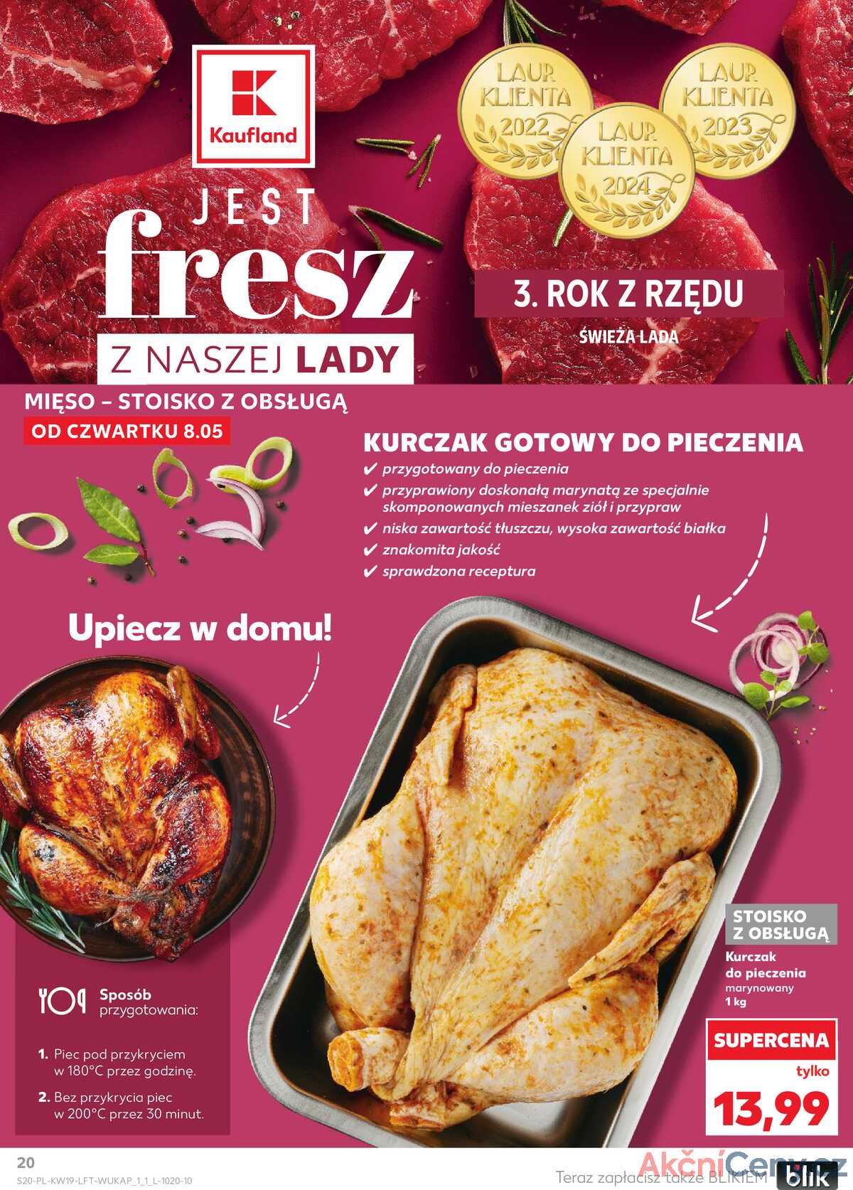 Leták Kaufland Polsko 8.5.-14.5.2025 - Noviny týdne strana 20