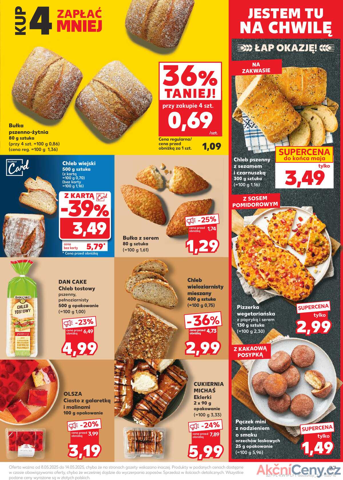 Leták Kaufland Polsko 8.5.-14.5.2025 - Noviny týdne strana 27