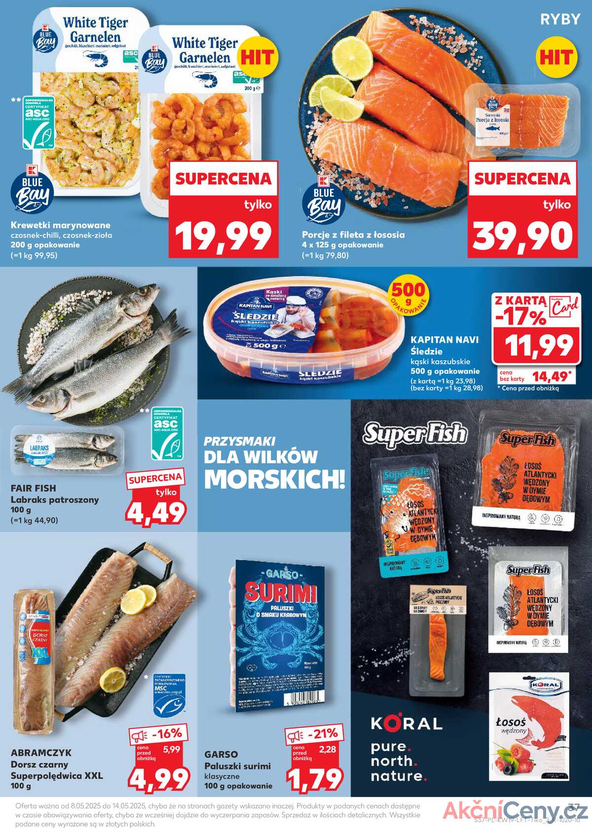 Leták Kaufland Polsko 8.5.-14.5.2025 - Noviny týdne strana 37