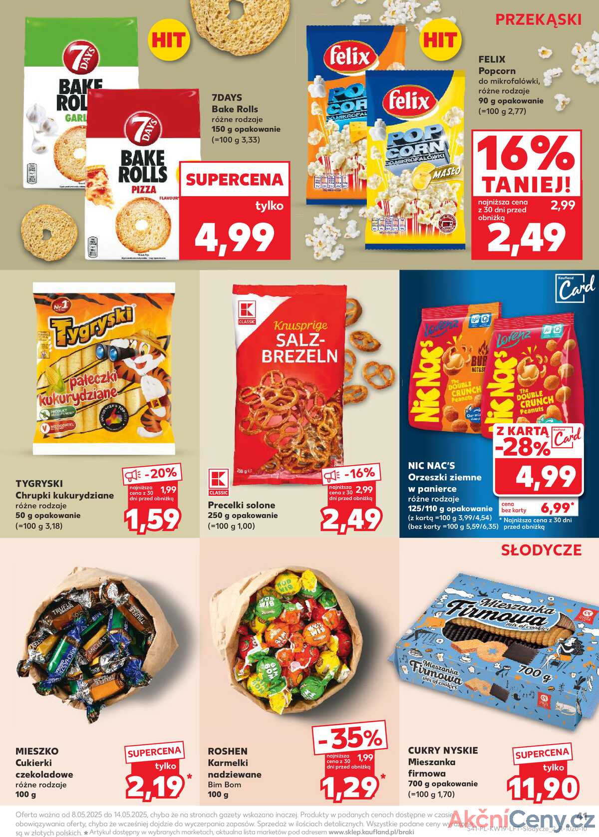 Leták Kaufland Polsko 8.5.-14.5.2025 - Noviny týdne strana 41