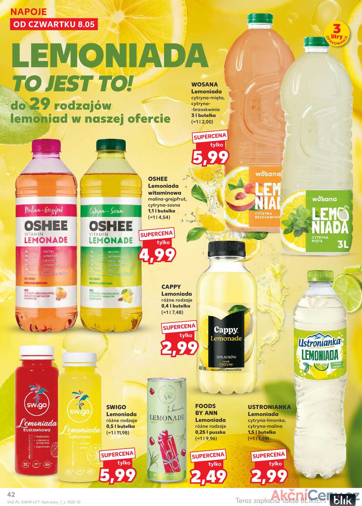 Leták Kaufland Polsko 8.5.-14.5.2025 - Noviny týdne strana 42