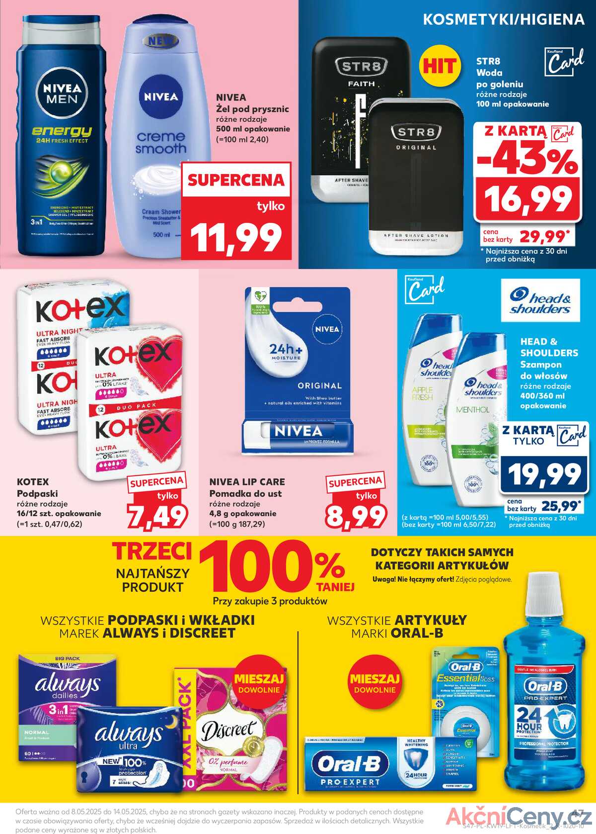 Leták Kaufland Polsko 8.5.-14.5.2025 - Noviny týdne strana 47