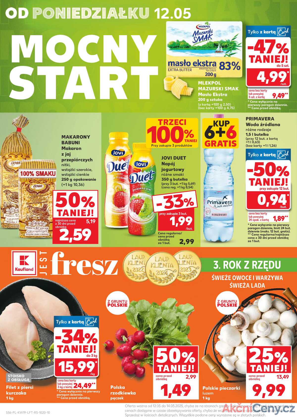 Leták Kaufland Polsko 8.5.-14.5.2025 - Noviny týdne strana 56