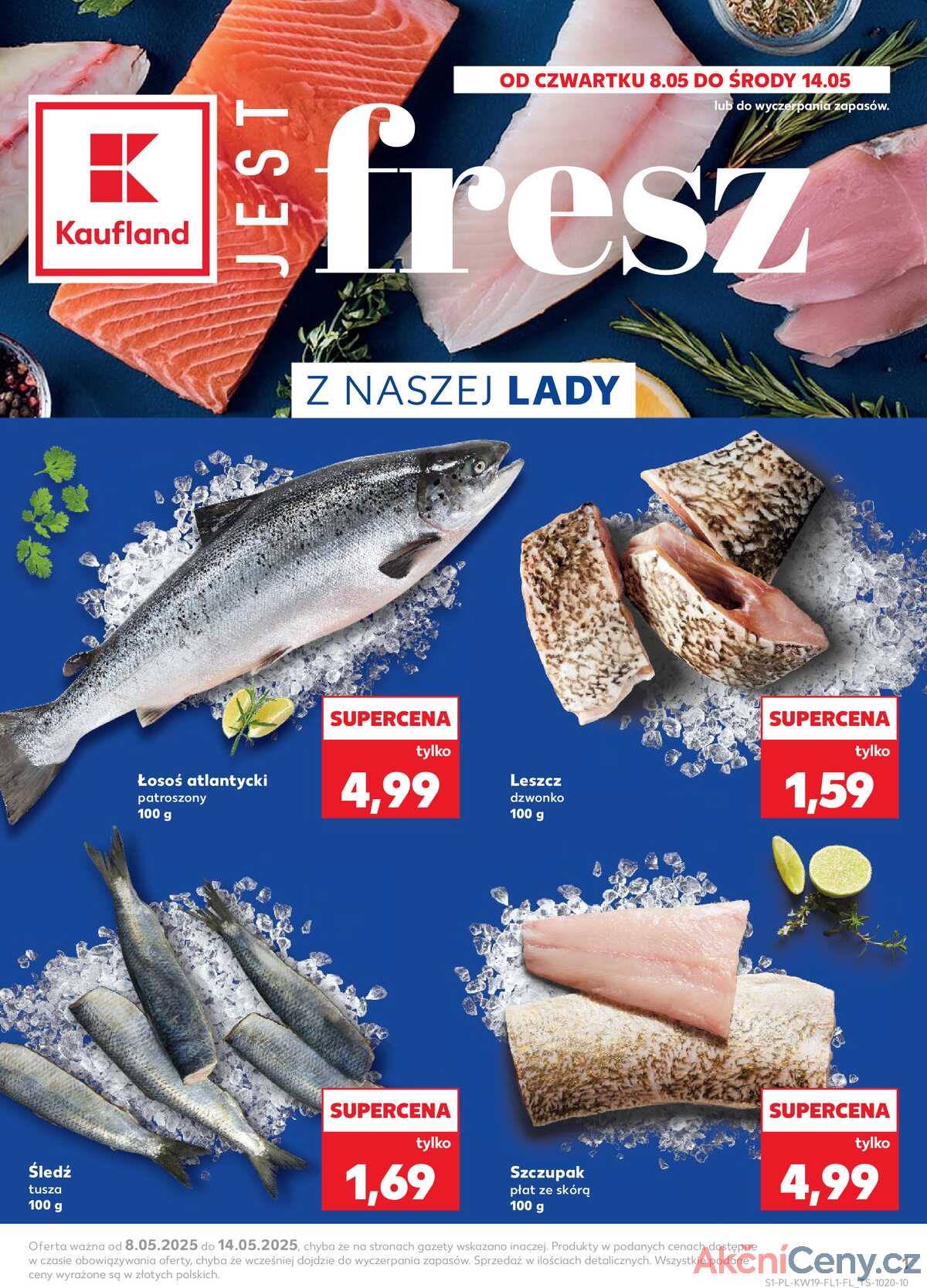 Leták Kaufland Polsko 8.5.-14.5.2025 strana 1
