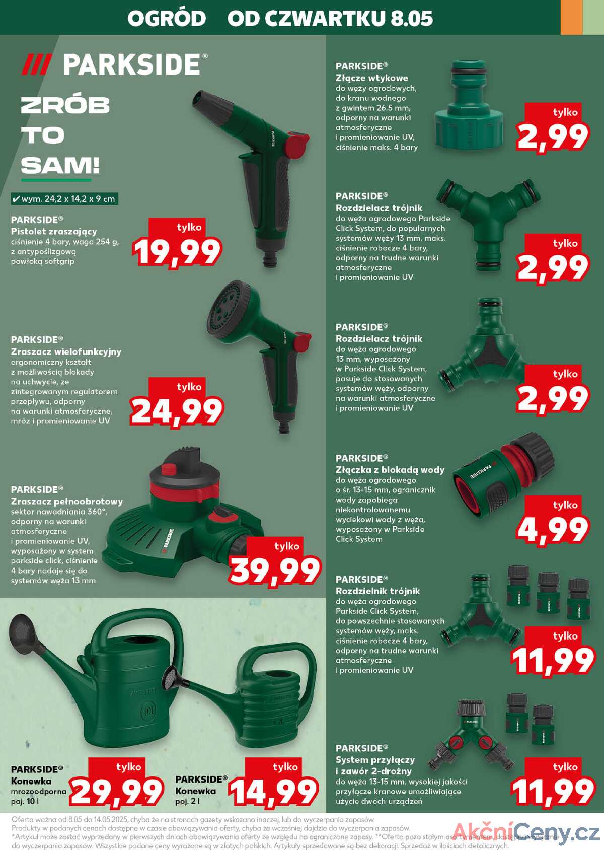 Leták Kaufland Polsko 8.5.-10.5.2025 strana 21