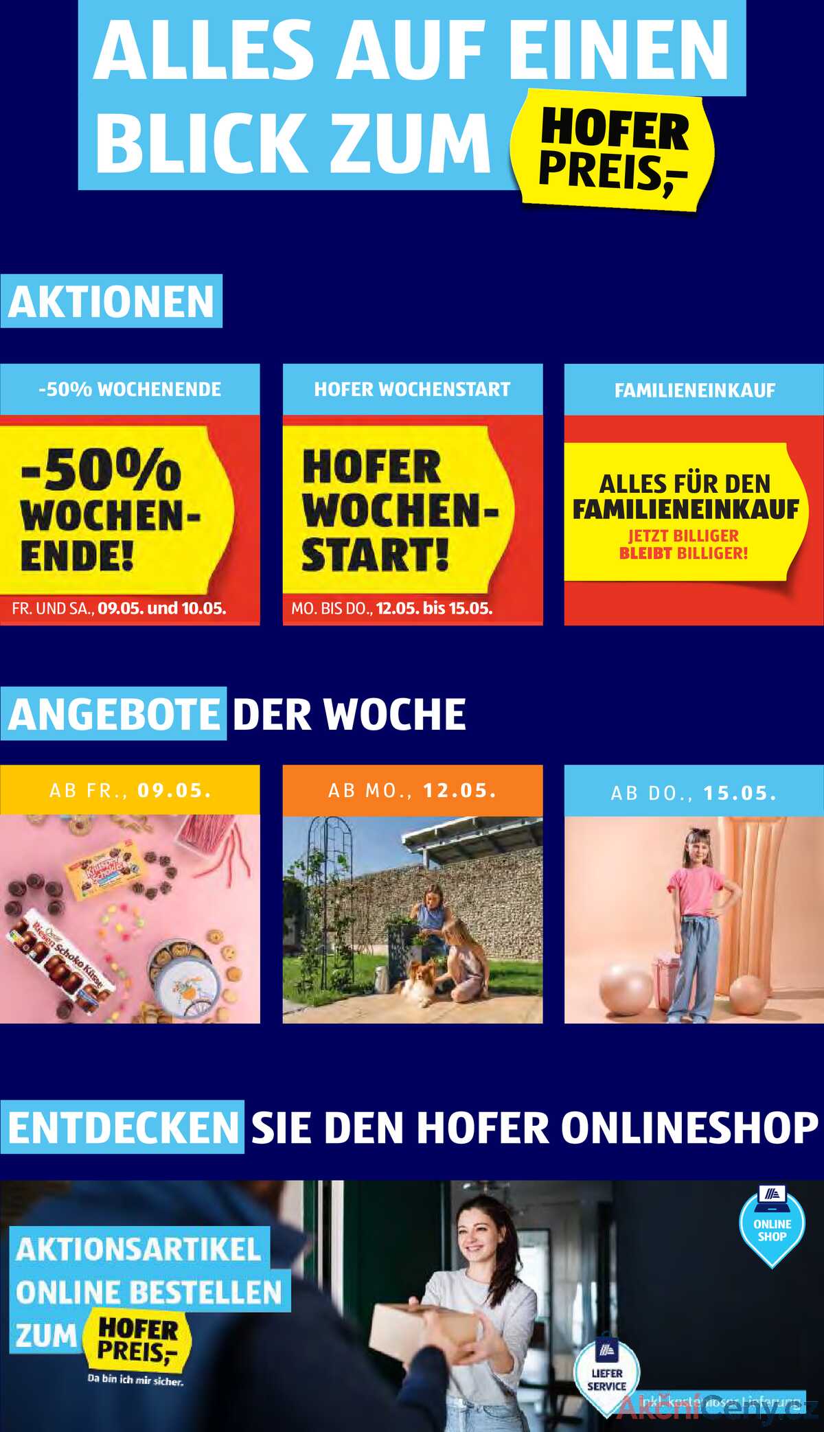 Leták HOFER Rakousko 9.5.-15.5.2025 strana 2