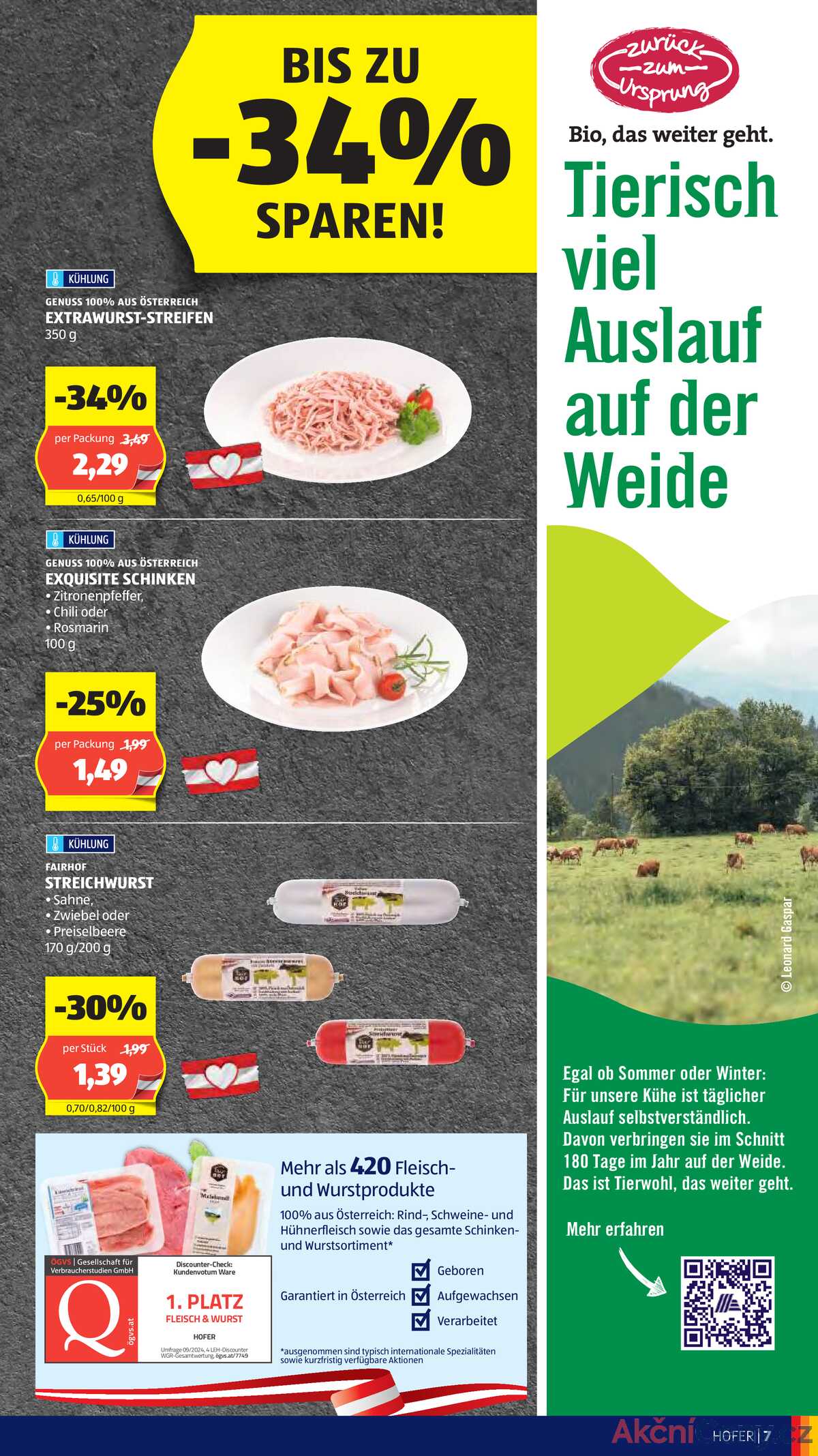 Leták HOFER Rakousko 9.5.-15.5.2025 strana 9