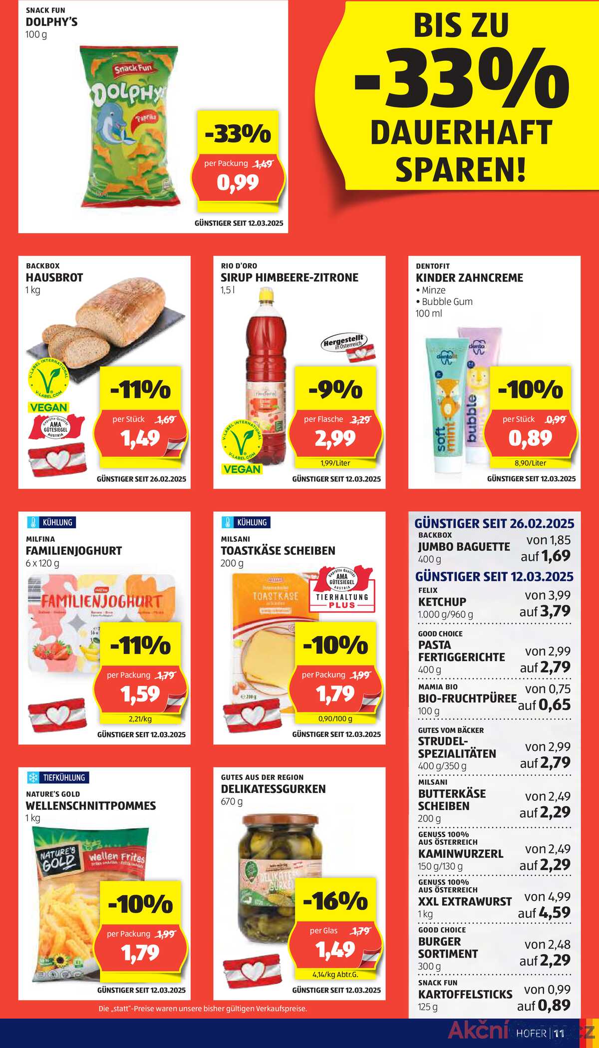 Leták HOFER Rakousko 9.5.-15.5.2025 strana 13