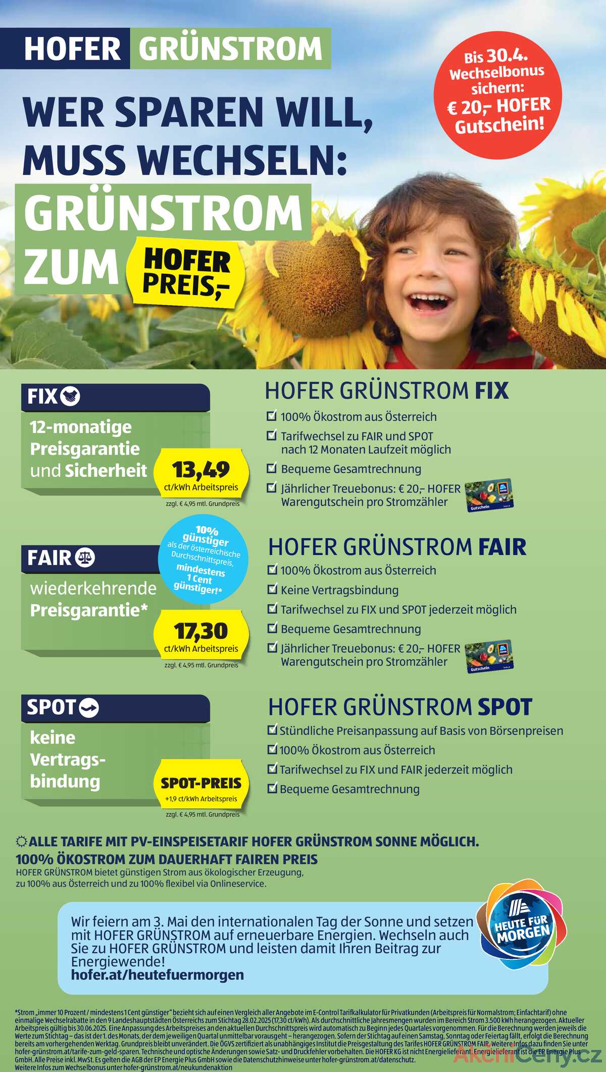 Leták HOFER Rakousko 9.5.-15.5.2025 strana 20