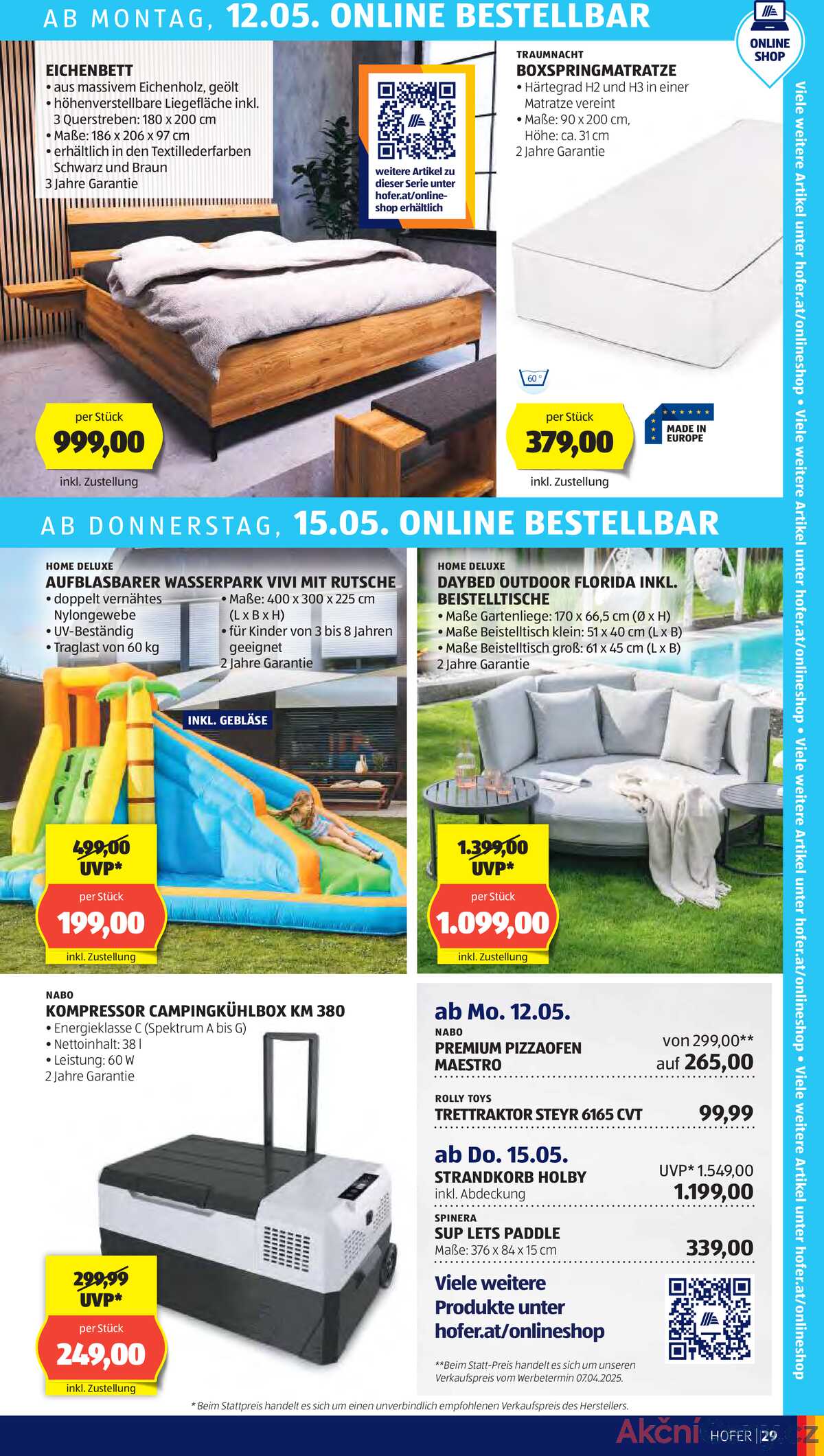 Leták HOFER Rakousko 9.5.-15.5.2025 strana 33