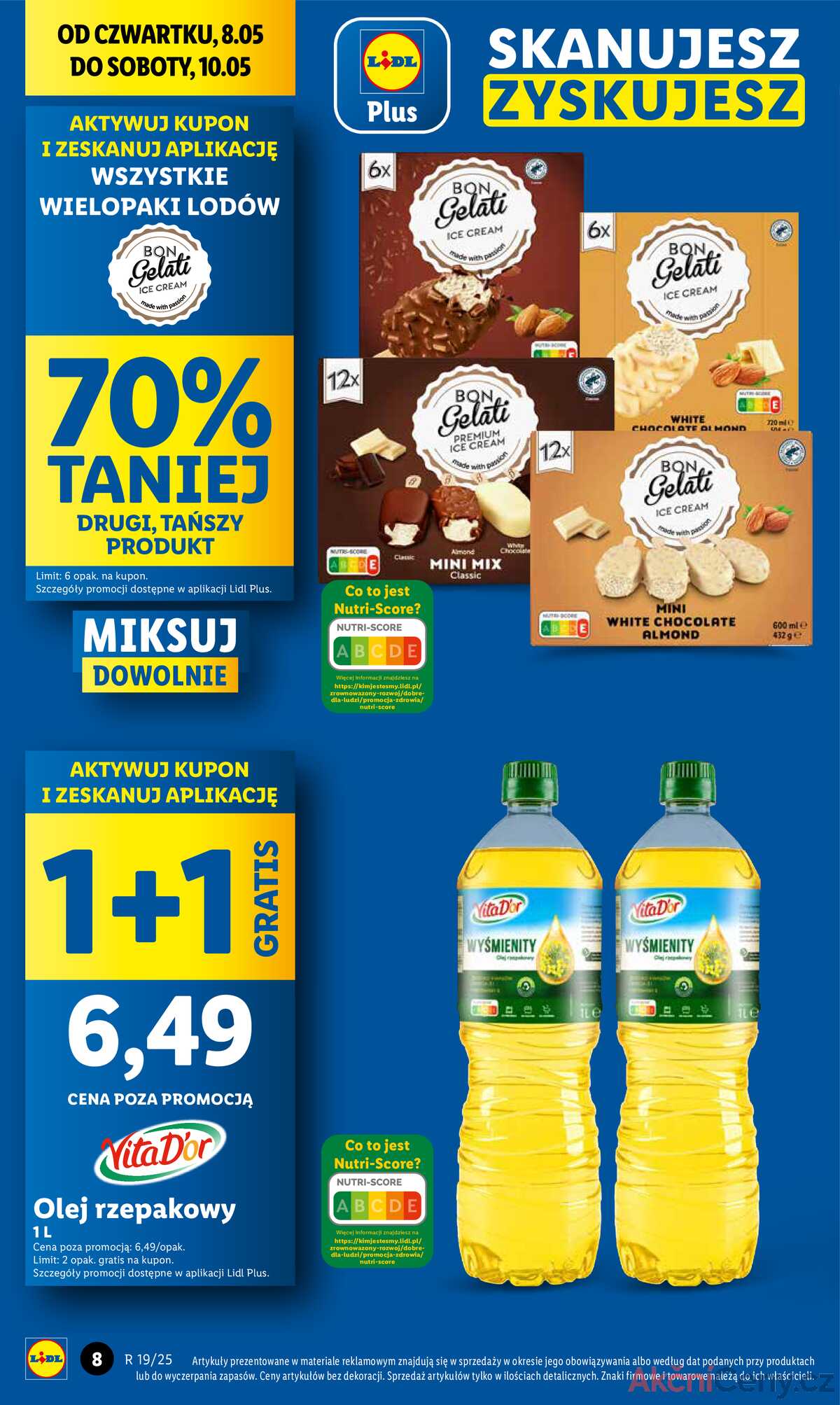Leták Lidl Polsko 8.5.-10.5.2025 strana 8