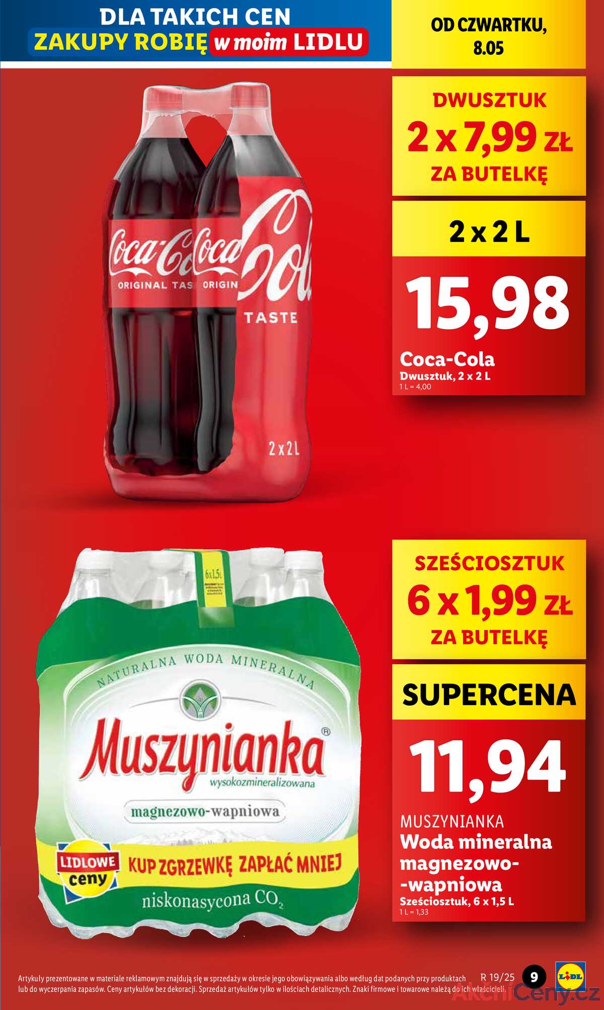 Leták Lidl Polsko 8.5.-10.5.2025 strana 9