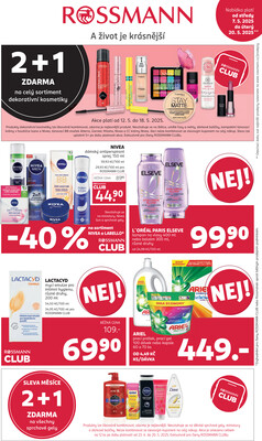Rossmann letáky