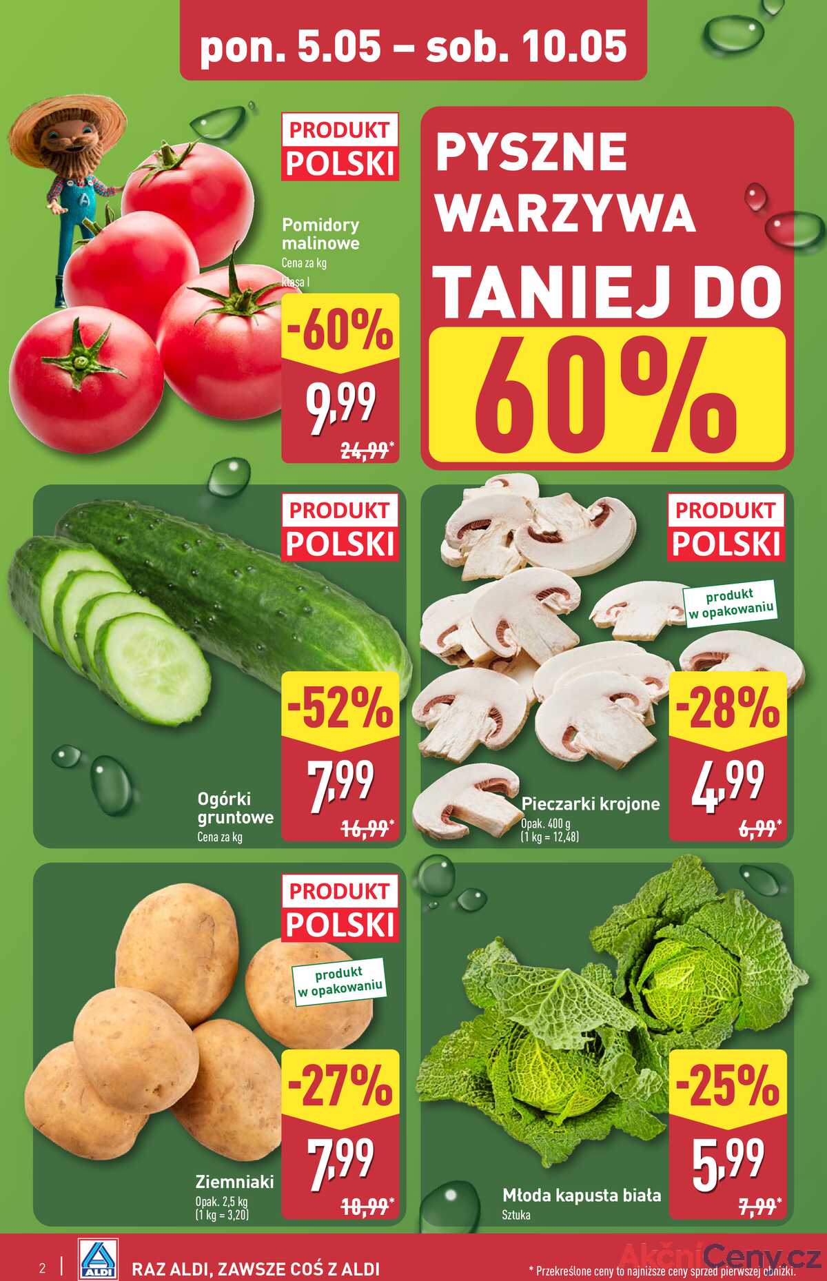 Leták Aldi Polsko 5.5.-10.5.2025 strana 2