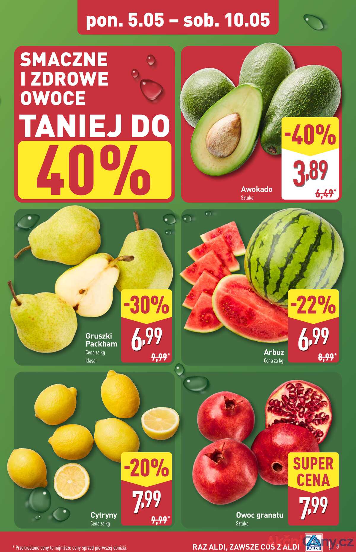 Leták Aldi Polsko 5.5.-10.5.2025 strana 3